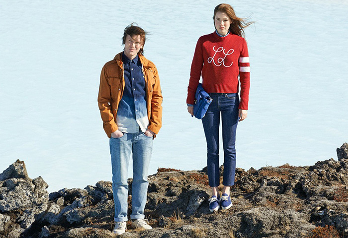 Lacoste L!VE 2013-2014 Fall Winter Ad Campaign - Live in Iceland - Unconventional Talents - Hulda Vigdisardottir and Gudmundur Ingi Ulfarsson: Designer Denim Jeans Fashion: Season Collections, Runways, Lookbooks and Linesheets