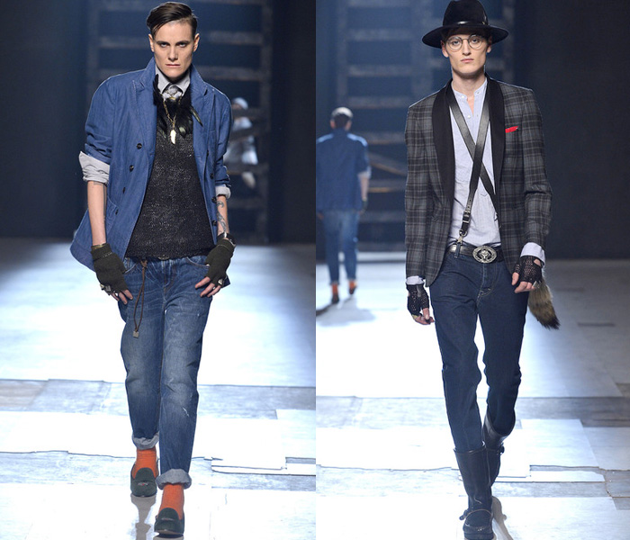 Michael Bastian 2013-2014 Fall Winter Mens Runway Collection: Designer Denim Jeans Fashion: Season Collections, Runways, Lookbooks and Linesheets