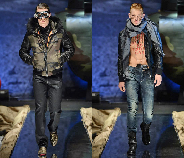Philipp Plein 2013-2014 Fall Winter Mens Runway Collection: Designer Denim Jeans Fashion: Season Collections, Runways, Lookbooks and Linesheets