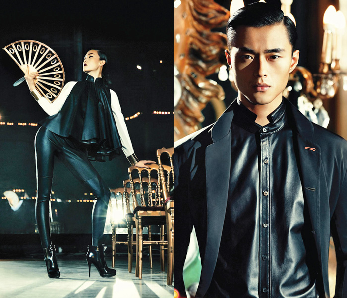 Shanghai Tang 2013 Fall Winter Ad Campaign: Designer Denim Jeans Fashion: Season Collections, Runways, Lookbooks and Linesheets