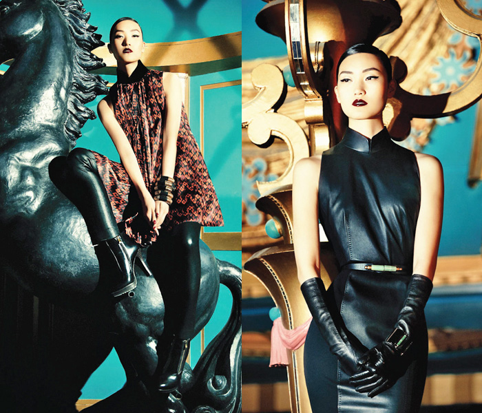 Shanghai Tang 2013 Fall Winter Ad Campaign: Designer Denim Jeans Fashion: Season Collections, Runways, Lookbooks and Linesheets