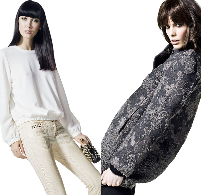 Sisley 2013-2014 Fall Winter Womens Lookbook: Designer Denim Jeans Fashion: Season Collections, Runways, Lookbooks and Linesheets