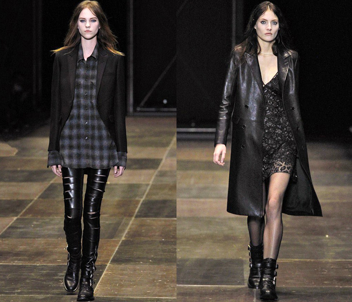 Saint Laurent 2013-2014 Fall Winter Womens Runway Collection - YSL - Yves Saint Laurent: Designer Denim Jeans Fashion: Season Collections, Runways, Lookbooks and Linesheets