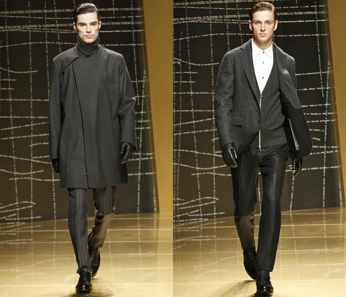 Ermenegildo Zegna 2013-2014 Fall Winter Mens Runway Collection: Designer Denim Jeans Fashion: Season Collections, Runways, Lookbooks and Linesheets