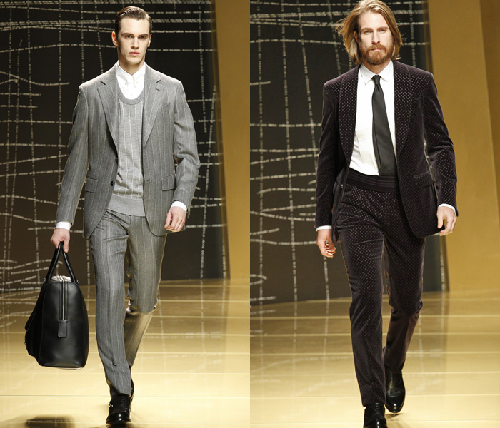 Ermenegildo Zegna 2013-2014 Fall Winter Mens Runway Collection: Designer Denim Jeans Fashion: Season Collections, Runways, Lookbooks and Linesheets