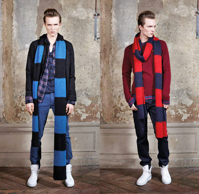 Zadig et Voltaire 2013-2014 Fall Winter Mens Lookbook: Designer Denim Jeans Fashion: Season Collections, Runways, Lookbooks and Linesheets