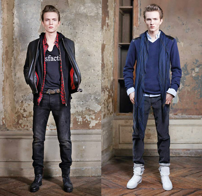 Zadig et Voltaire 2013-2014 Fall Winter Mens Lookbook: Designer Denim Jeans Fashion: Season Collections, Runways, Lookbooks and Linesheets
