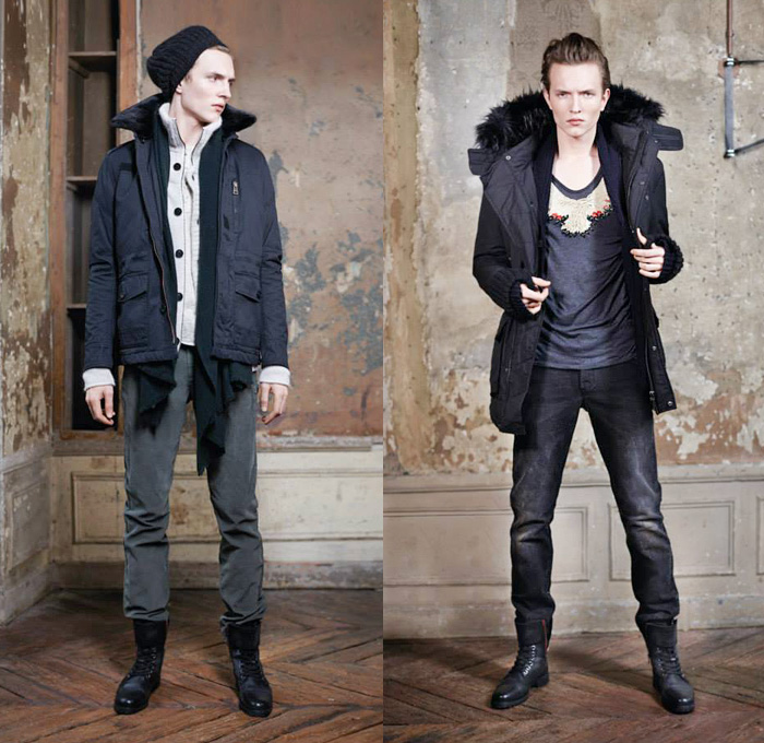 Zadig et Voltaire 2013-2014 Fall Winter Mens Lookbook: Designer Denim Jeans Fashion: Season Collections, Runways, Lookbooks and Linesheets