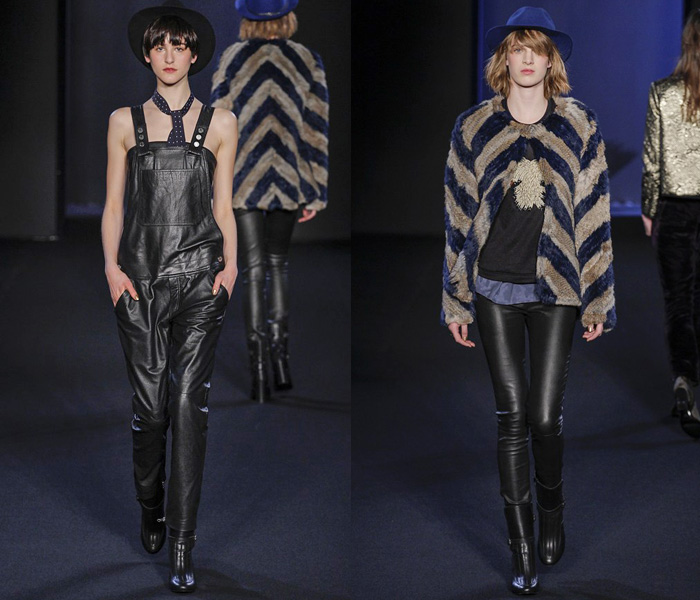 Zadig et Voltaire 2013-2014 Fall Winter Womens Runway Collection: Designer Denim Jeans Fashion: Season Collections, Runways, Lookbooks and Linesheets