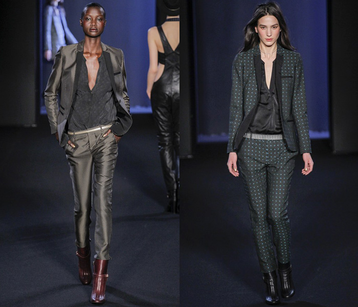 Zadig et Voltaire 2013-2014 Fall Winter Womens Runway Collection: Designer Denim Jeans Fashion: Season Collections, Runways, Lookbooks and Linesheets