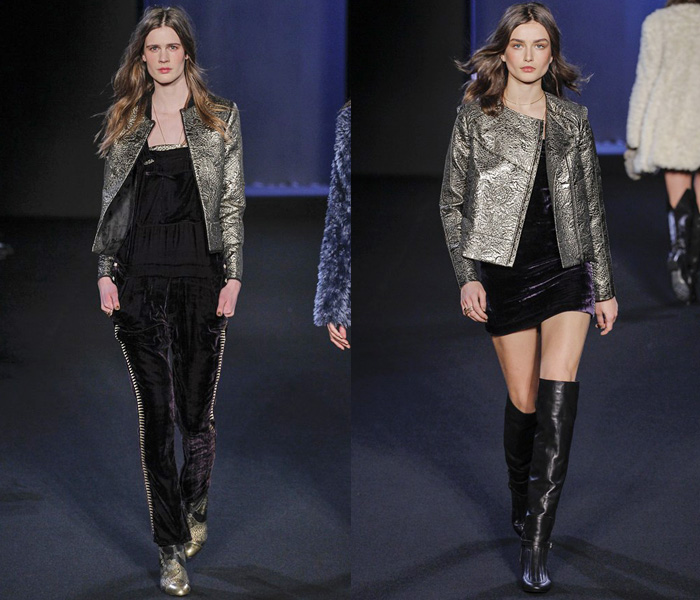 Zadig et Voltaire 2013-2014 Fall Winter Womens Runway Collection: Designer Denim Jeans Fashion: Season Collections, Runways, Lookbooks and Linesheets