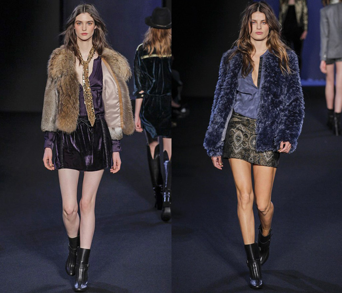 Zadig et Voltaire 2013-2014 Fall Winter Womens Runway Collection: Designer Denim Jeans Fashion: Season Collections, Runways, Lookbooks and Linesheets