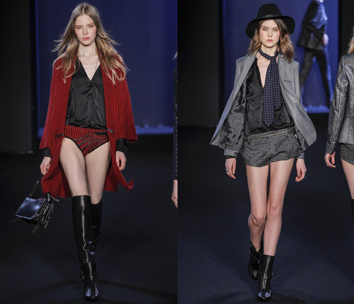 Zadig et Voltaire 2013-2014 Fall Winter Womens Runway Collection: Designer Denim Jeans Fashion: Season Collections, Runways, Lookbooks and Linesheets