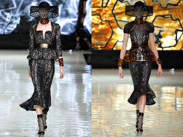 Alexander McQueen 2013 Spring Summer Womens Runway Collection: Designer Denim Jeans Fashion: Season Collections, Runways, Lookbooks and Linesheets