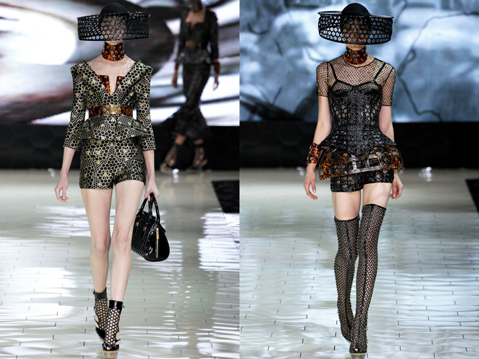 Alexander McQueen 2013 Spring Summer Womens Runway Collection: Designer Denim Jeans Fashion: Season Collections, Runways, Lookbooks and Linesheets
