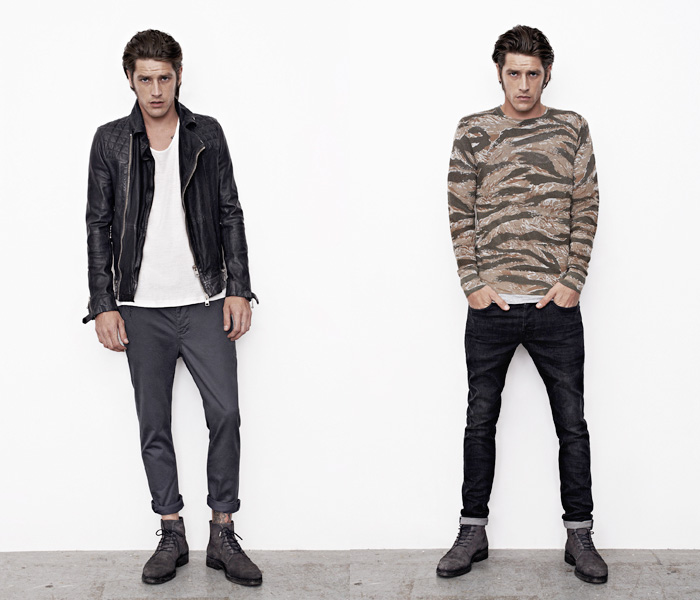 AllSaints 2013 Spring Summer Mens Lookbook: Designer Denim Jeans Fashion: Season Collections, Runways, Lookbooks and Linesheets