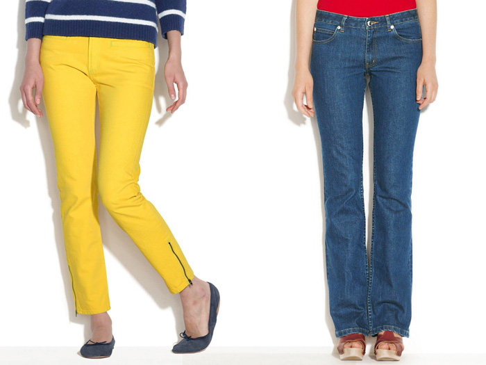A.P.C. Atelier de Production et de Creation 2013 Resort Pre Spring Womens Sneak Peek: Designer Denim Jeans Fashion: Season Collections, Runways, Lookbooks and Linesheets
