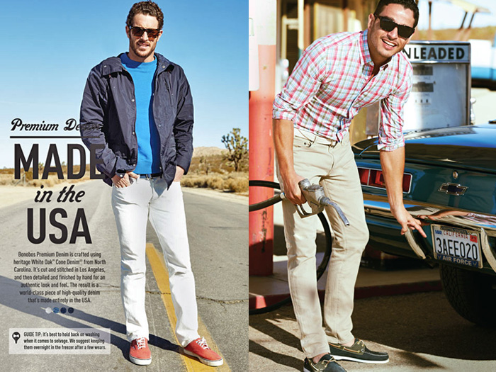 Bonobos 2013 Spring Mens Guidebook: Designer Denim Jeans Fashion: Season Collections, Runways, Lookbooks and Linesheets