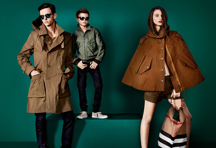 Burberry 2013 Spring Summer Ad Campaign: Designer Denim Jeans Fashion: Season Collections, Runways, Lookbooks and Linesheets