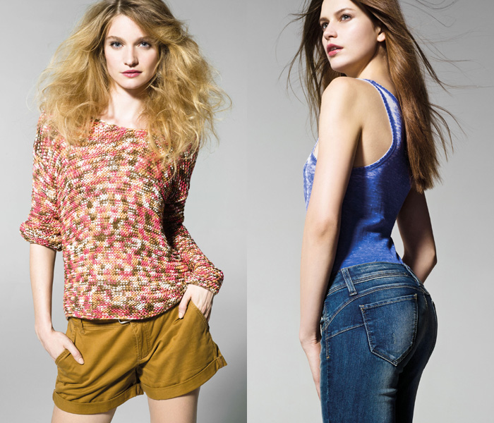 United Colors of Benetton 2013 Spring Summer Womens Lookbook: Designer Denim Jeans Fashion: Season Collections, Runways, Lookbooks and Linesheets
