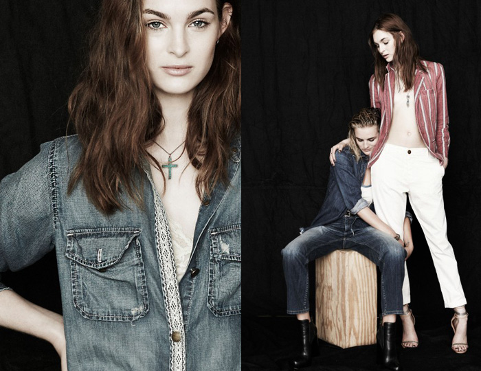 Current/Elliott 2013 Spring Womens Lookbook: Designer Denim Jeans Fashion: Season Collections, Runways, Lookbooks and Linesheets