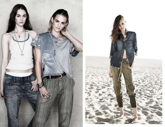 Current/Elliott 2013 Spring Womens Lookbook: Designer Denim Jeans Fashion: Season Collections, Runways, Lookbooks and Linesheets