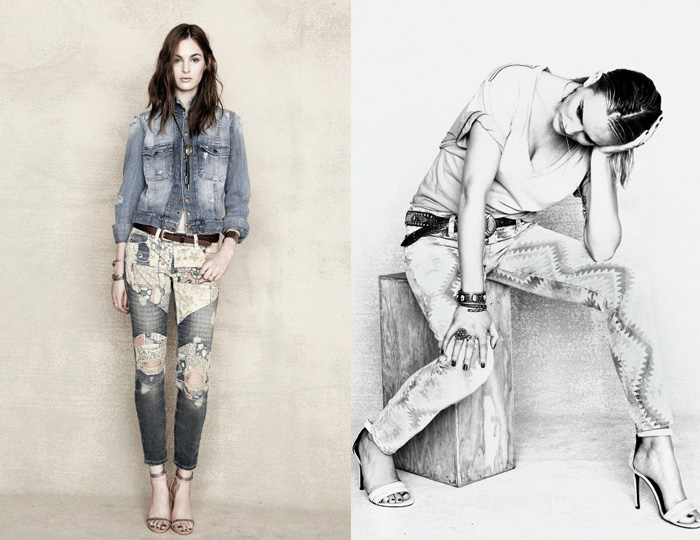 Current/Elliott 2013 Spring Womens Lookbook: Designer Denim Jeans Fashion: Season Collections, Runways, Lookbooks and Linesheets