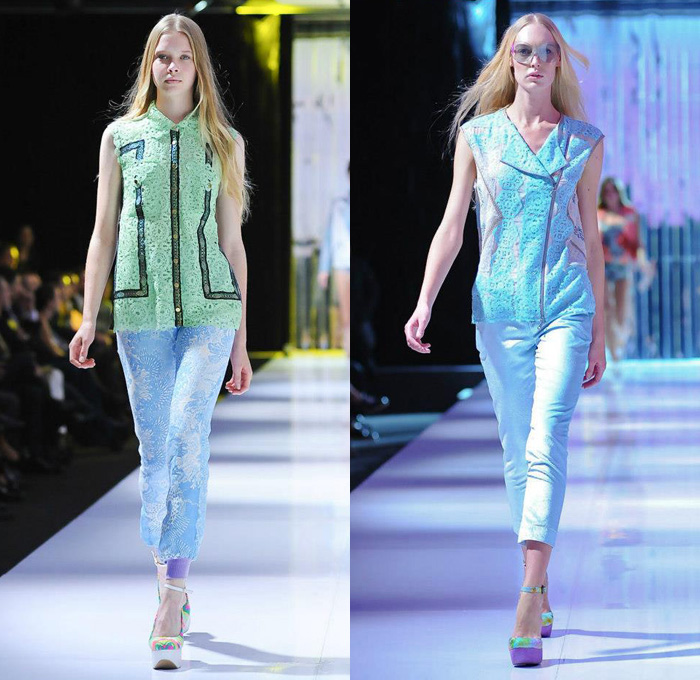 Custo Barcelona 2013 Spring Summer Runway Moda Nextel Mexico: Designer Denim Jeans Fashion: Season Collections, Runways, Lookbooks and Linesheets