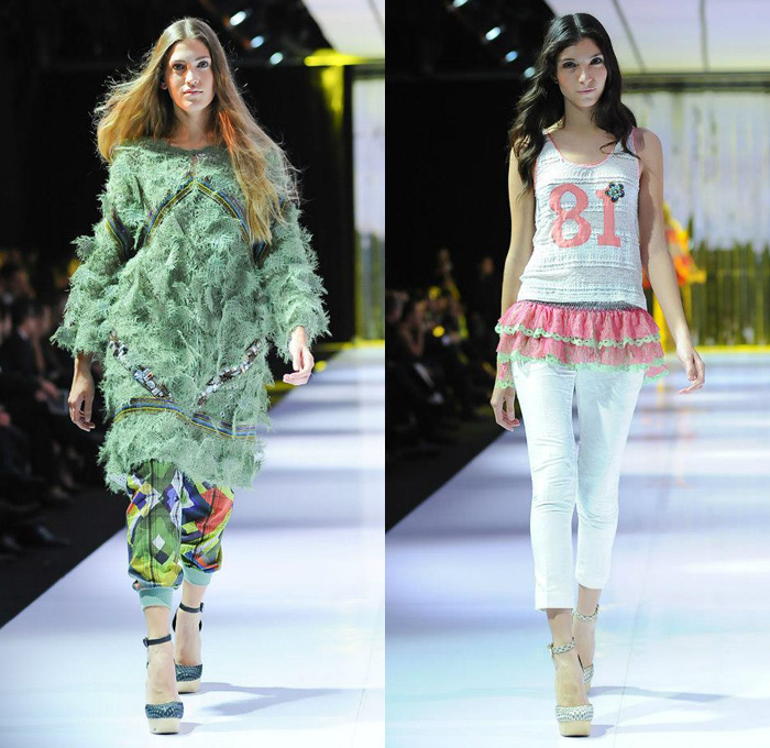 Custo Barcelona 2013 Spring Summer Runway Moda Nextel Mexico: Designer Denim Jeans Fashion: Season Collections, Runways, Lookbooks and Linesheets