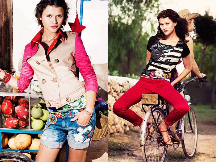 Desigual 2013 Spring Summer Womens Lookbook: Designer Denim Jeans Fashion: Season Collections, Runways, Lookbooks and Linesheets