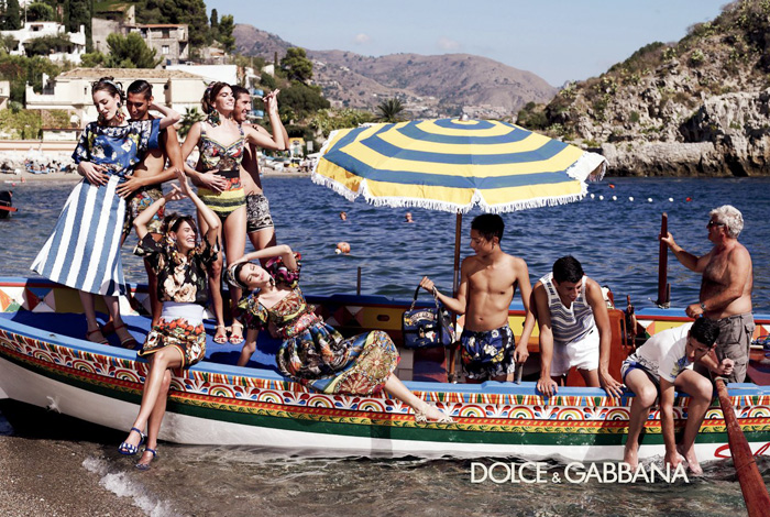 Dolce & Gabbana Sneak Peek 2013 Spring Summer Ad Campaign: Designer Denim Jeans Fashion: Season Collections, Runways, Lookbooks and Linesheets