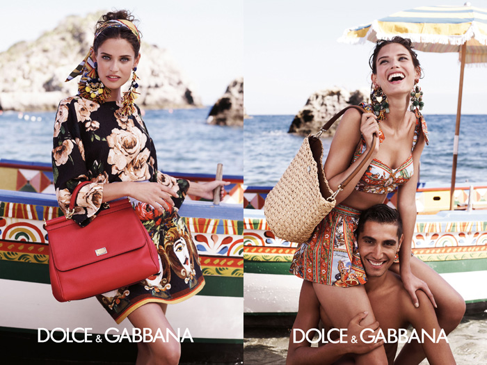 Dolce & Gabbana 2013 Spring Summer Womenswear Ad Campaign: Designer Denim Jeans Fashion: Season Collections, Runways, Lookbooks and Linesheets