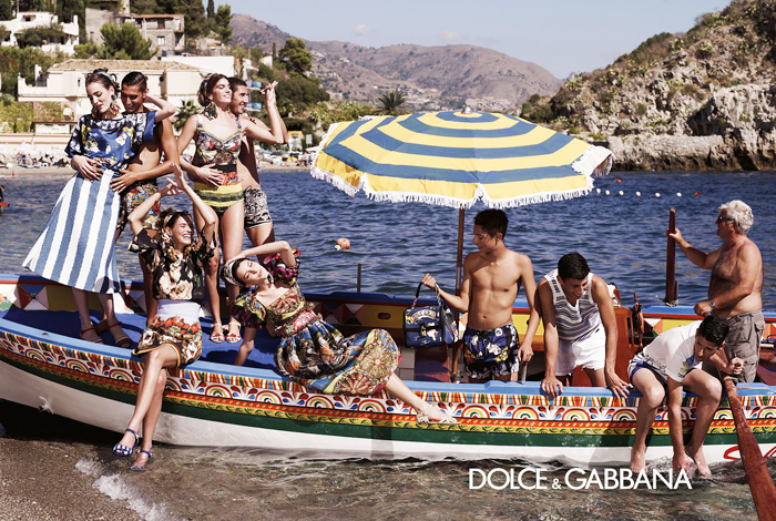 Dolce & Gabbana 2013 Spring Summer Womenswear Ad Campaign: Designer Denim Jeans Fashion: Season Collections, Runways, Lookbooks and Linesheets