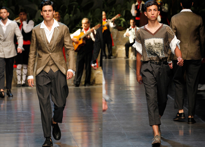 Dolce&Gabbana 2013 Summer Mens Runway Collection: Designer Denim Jeans Fashion: Season Collections, Runways, Lookbooks and Linesheets