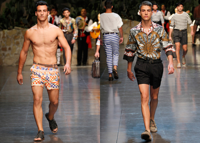 Dolce&Gabbana 2013 Summer Mens Runway Collection: Designer Denim Jeans Fashion: Season Collections, Runways, Lookbooks and Linesheets