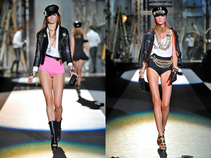 Dsquared2 2013 Spring Summer Runway Womens Collection: Designer Denim Jeans Fashion: Season Collections, Runways, Lookbooks and Linesheets