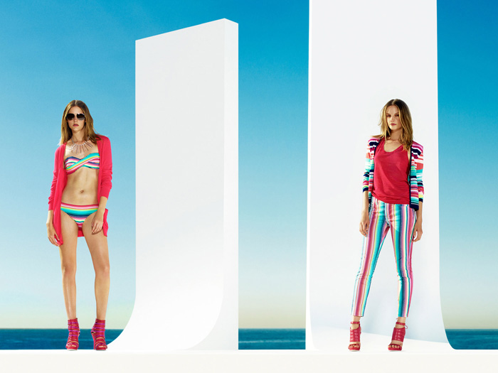 Escada Sport 2013 Spring Summer Ad Campaign: Designer Denim Jeans Fashion: Season Collections, Runways, Lookbooks and Linesheets