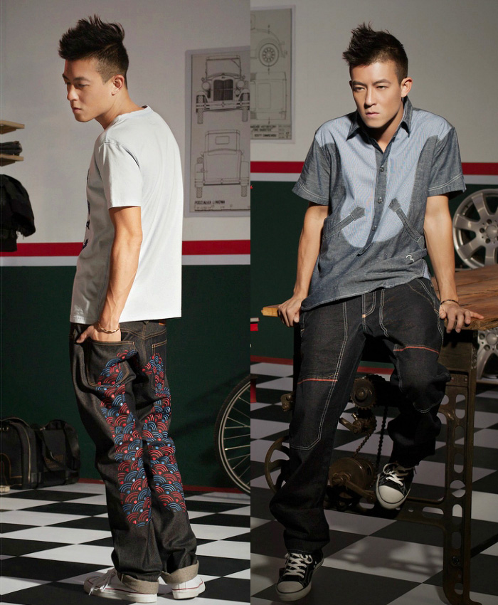 Evisu 2013 Spring Summer Mens Lookbook: Designer Denim Jeans Fashion: Season Collections, Runways, Lookbooks and Linesheets