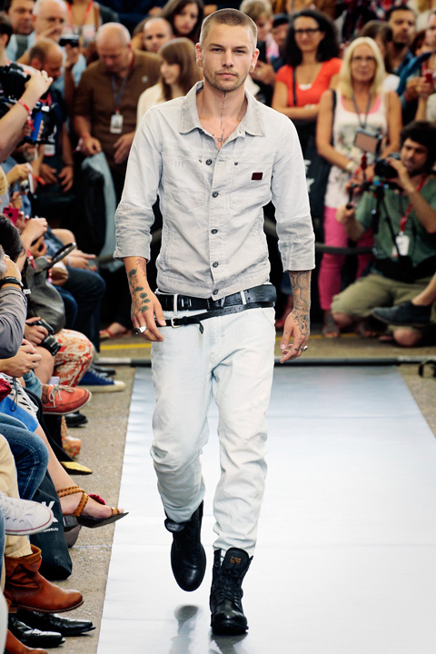 G-Star RAW 2013 Spring Summer Runway Collection at Bread and Butter Berlin: Designer Denim Jeans Fashion: Season Collections, Runways, Lookbooks and Linesheets