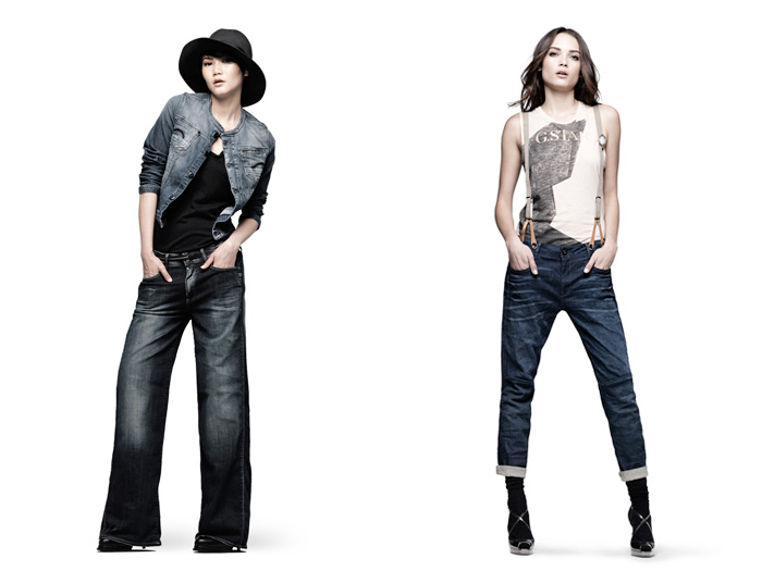 G-Star RAW 2013 Pre Spring Summer Womens Collection: Designer Denim Jeans Fashion: Season Collections, Runways, Lookbooks and Linesheets