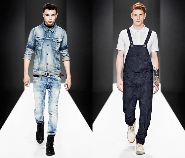 G-Star RAW 2013 Spring Summer Mens Runway Collection: Designer Denim Jeans Fashion: Season Collections, Runways, Lookbooks and Linesheets