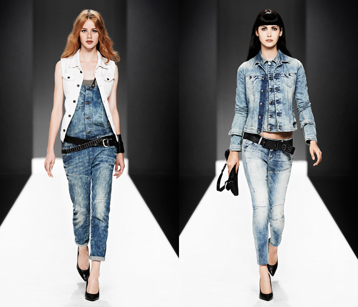 G-Star RAW 2013 Spring Summer Womens Runway Collection: Designer Denim Jeans Fashion: Season Collections, Runways, Lookbooks and Linesheets