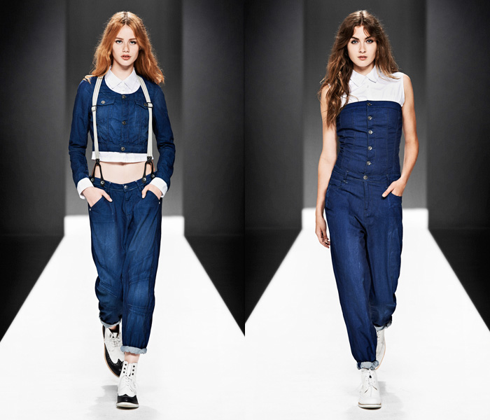 G-Star RAW 2013 Spring Summer Womens Runway Collection: Designer Denim Jeans Fashion: Season Collections, Runways, Lookbooks and Linesheets