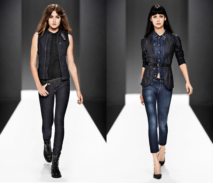 G-Star RAW 2013 Spring Summer Womens Runway Collection: Designer Denim Jeans Fashion: Season Collections, Runways, Lookbooks and Linesheets