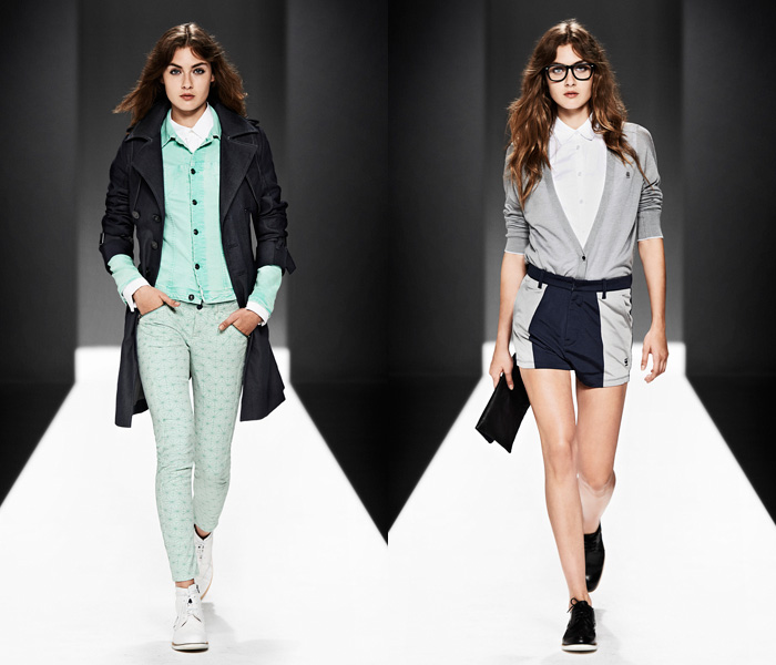 G-Star RAW 2013 Spring Summer Womens Runway Collection: Designer Denim Jeans Fashion: Season Collections, Runways, Lookbooks and Linesheets