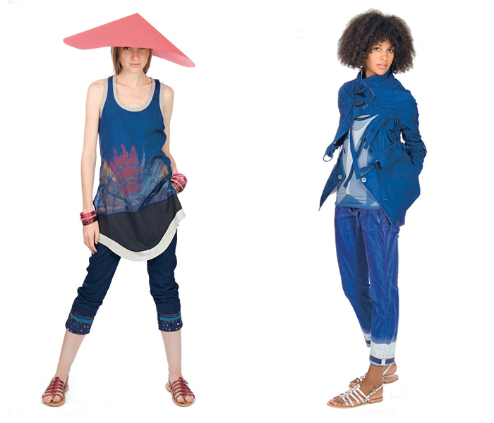 Le Jean De Marithé + François Girbaud 2013 Spring Summer Womens Lookbook: Designer Denim Jeans Fashion: Season Collections, Runways, Lookbooks and Linesheets