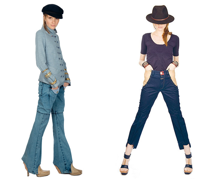 Le Jean De Marithé + François Girbaud 2013 Spring Summer Womens Lookbook: Designer Denim Jeans Fashion: Season Collections, Runways, Lookbooks and Linesheets