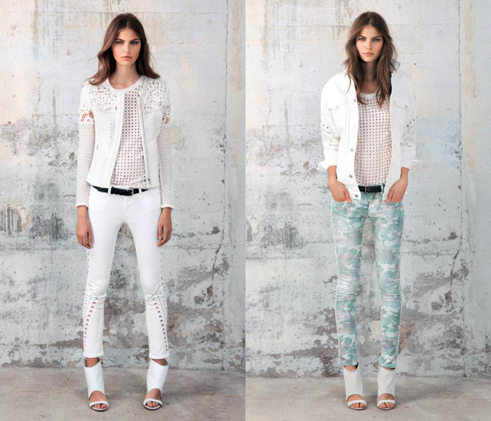 IRO 2013 Spring Summer Womens Collection: Designer Denim Jeans Fashion: Season Collections, Runways, Lookbooks and Linesheets