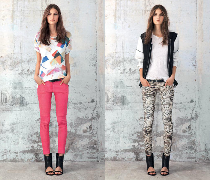 IRO 2013 Spring Summer Womens Collection: Designer Denim Jeans Fashion: Season Collections, Runways, Lookbooks and Linesheets