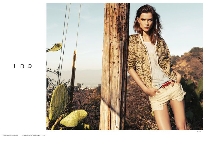 IRO 2013 Spring Summer Ad Campaign: Designer Denim Jeans Fashion: Season Collections, Runways, Lookbooks and Linesheets